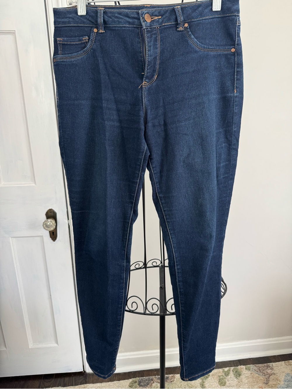 d. jeans Women's Indigo Skinny Stretch Jeans
